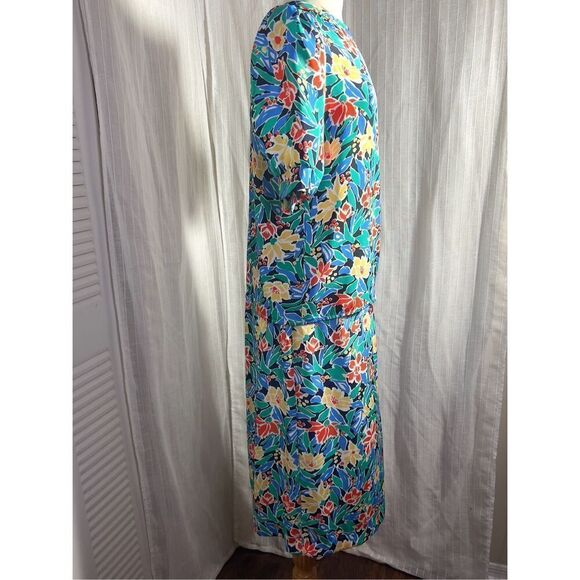 Vintage 2 Piece Tropical Skirt Suit Set - Size 12 - Picture 5 of 6